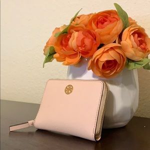 Tory Burch Robinson Zip Coin Case